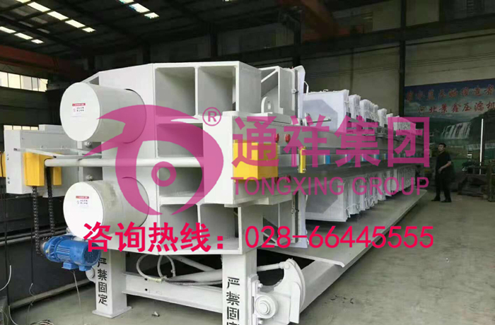 砂石廠壓濾機(jī)安裝  (2)